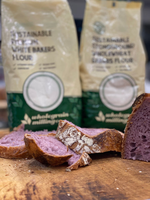 Purple Carrot Sourdough Loaf Recipe