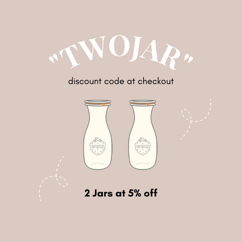 Affordable food storage jars for sale