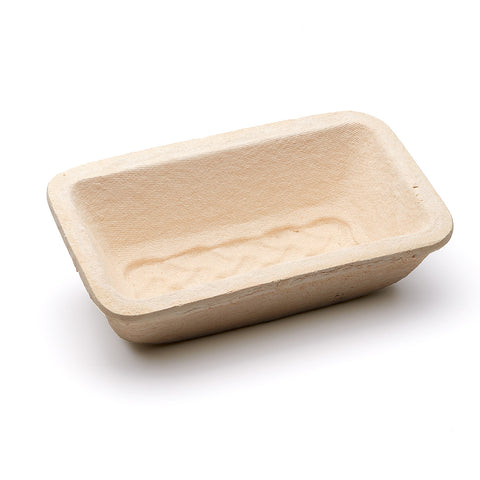 Spruce Wood Pulp Banneton - Rectangle Plaid