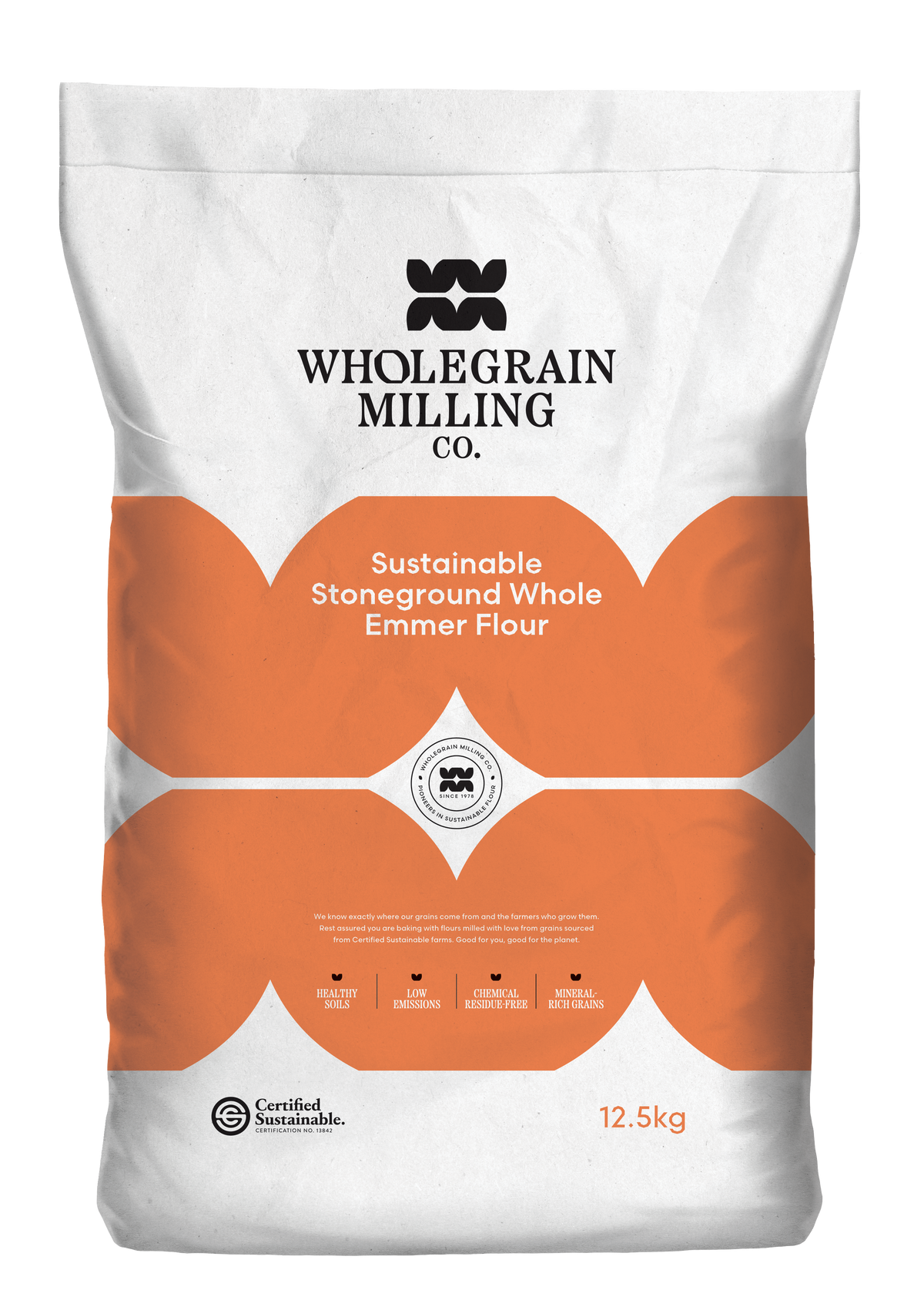 Sustainable Stoneground Whole Emmer Flour