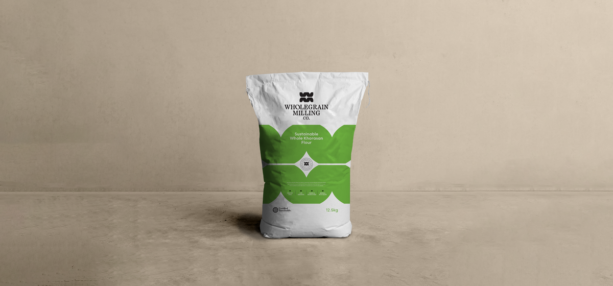 Sustainable Whole Khorasan Flour in the kitchen