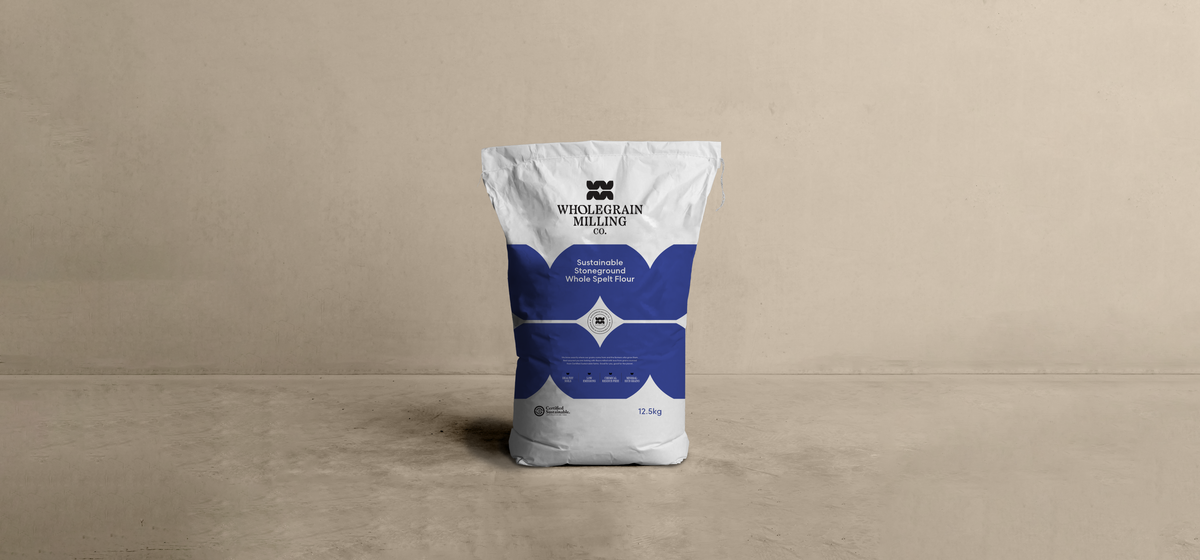 Sustainable Stoneground Whole Spelt Flour in the kitchen