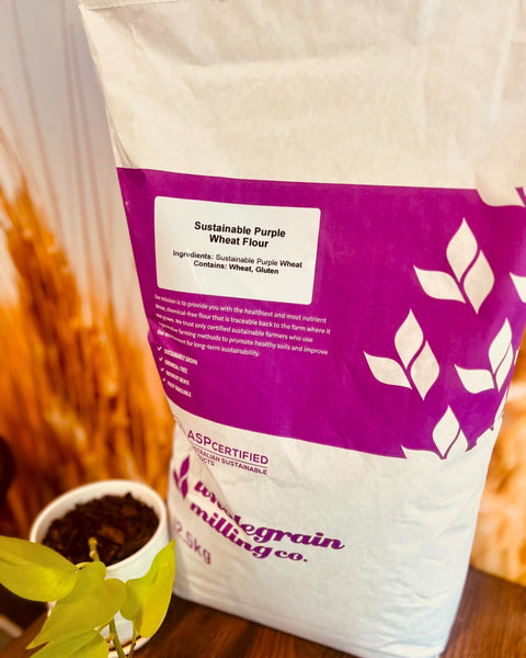 Sustainable Purple Wheat Flour 12.5kg / 2.5kg