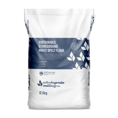 Sustainable Stoneground White Spelt Flour 12.5kg