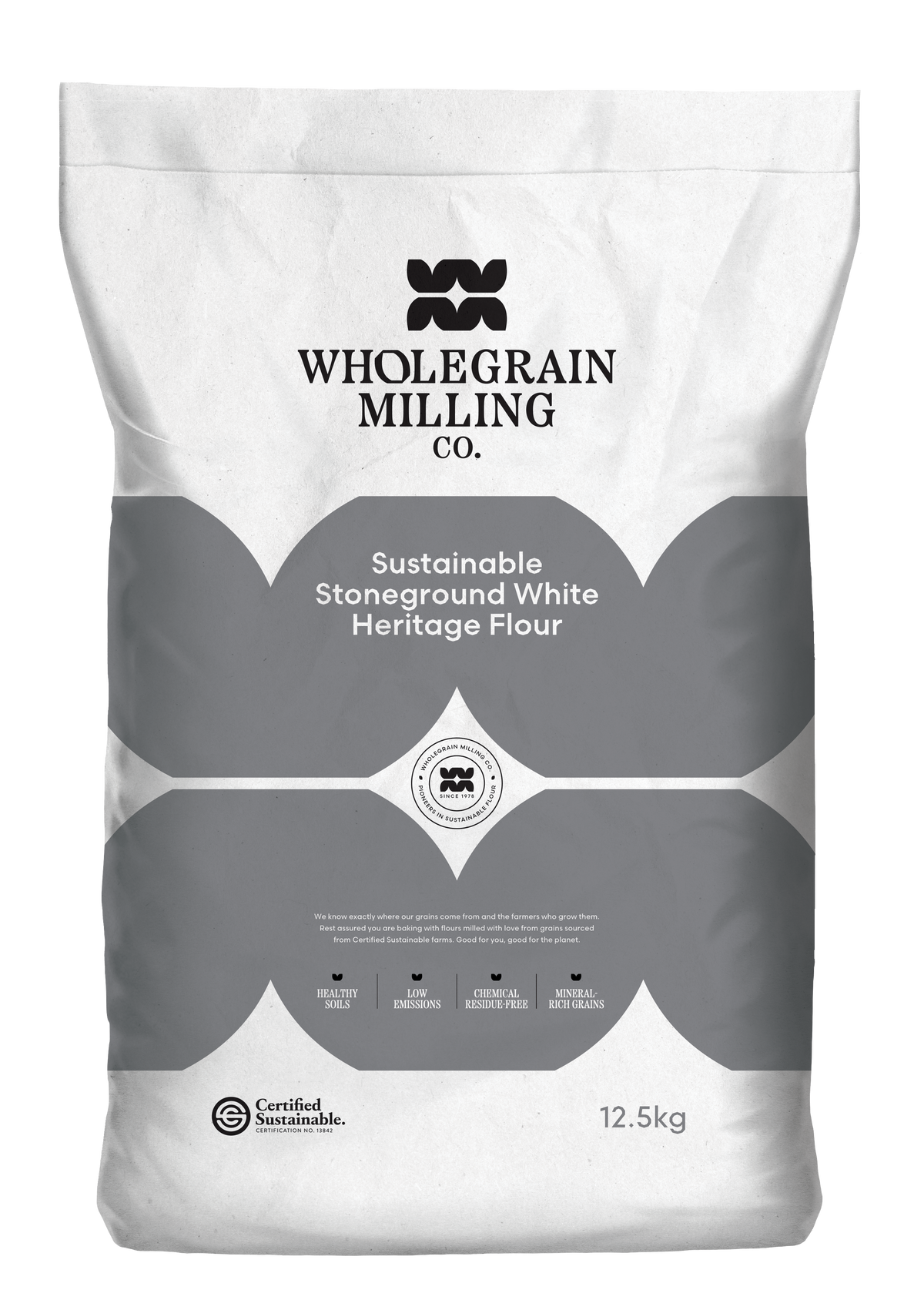 Sustainable Stoneground White Heritage Flour