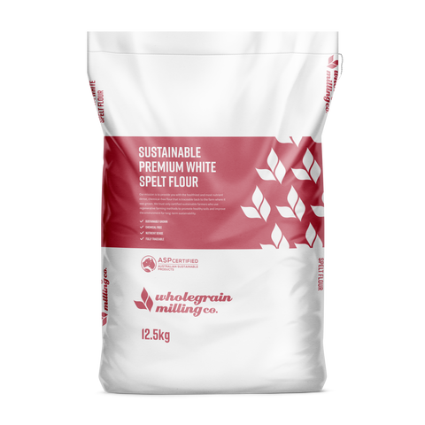 Sustainable Premium White Spelt Flour 12.5kg
